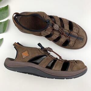 The Original Muck Boot Company Pegasus Sandals Brown Suede Men's 12